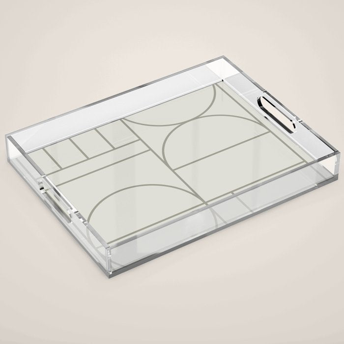Deco Geometric 07A Acrylic Tray Gallery Image 1