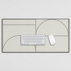 Deco Geometric 07A Desk Mat Gallery Image 1