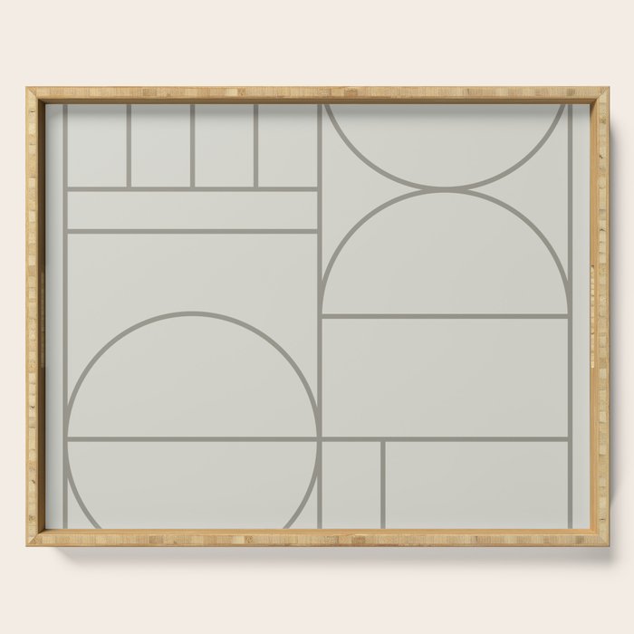 Deco Geometric 07A Serving Tray Gallery Image 1
