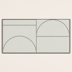 Deco Geometric 07A Desk Mat Gallery Image 3