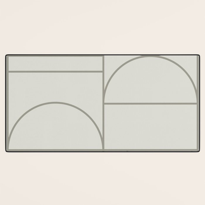 Deco Geometric 07A Desk Mat Gallery Image 3