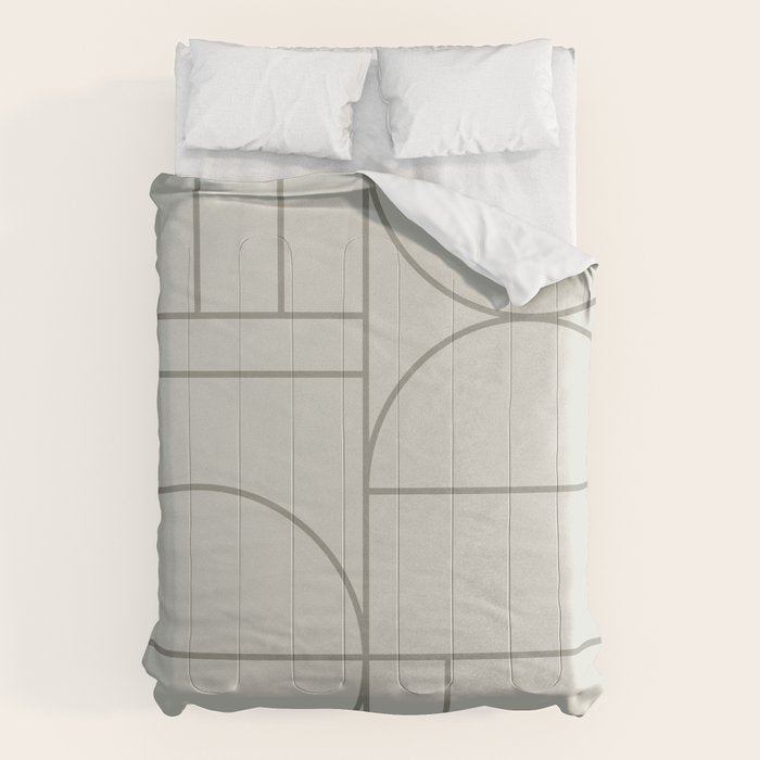 Deco Geometric 07A Comforter Gallery Image 1