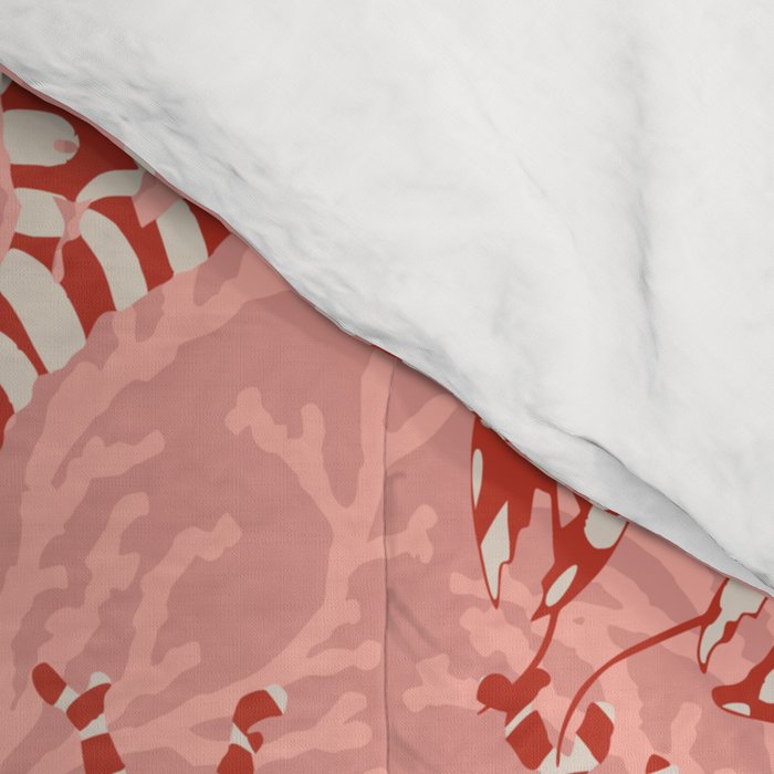 Vibrant coral reef Comforter Gallery Image 4