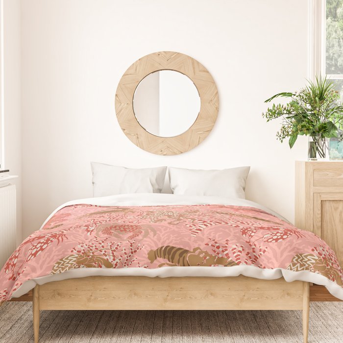 Vibrant coral reef Duvet Cover Gallery Image 3