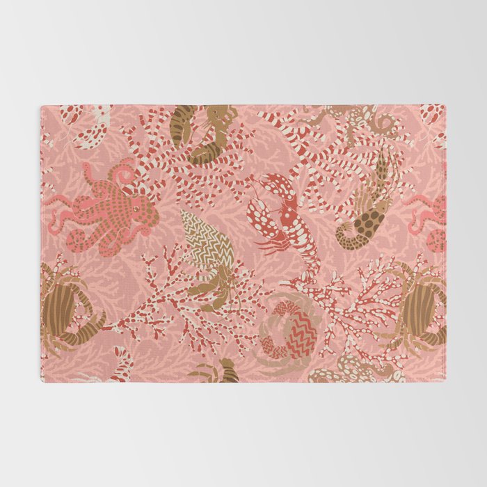 Vibrant coral reef Rug Gallery Image 2