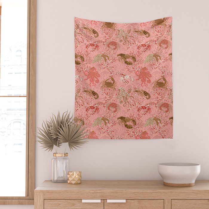 Vibrant coral reef Wall Tapestry Gallery Image 2