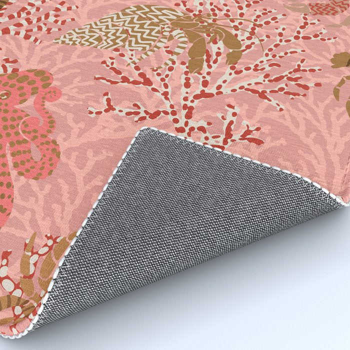 Vibrant coral reef Rug Gallery Image 4