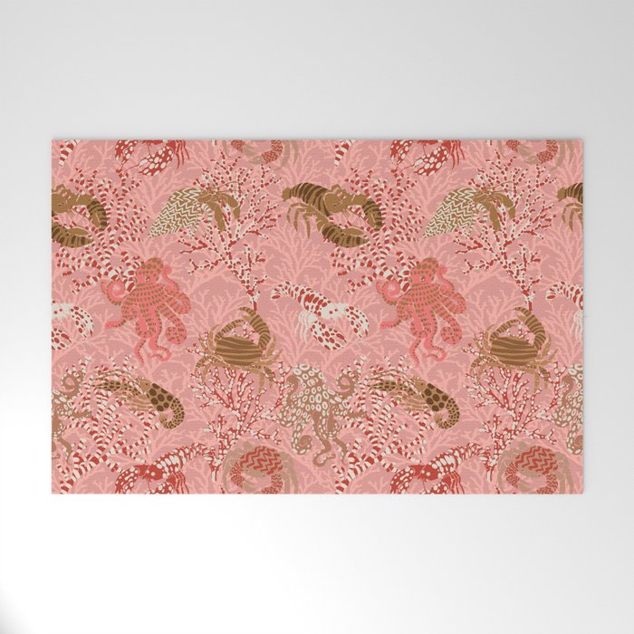 Vibrant coral reef Welcome Mat Gallery Image 1