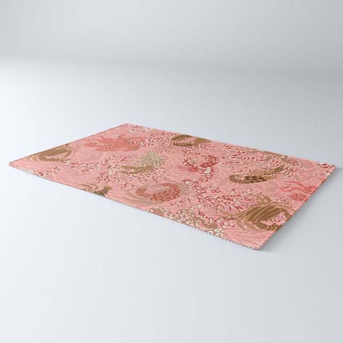 Vibrant coral reef Rug Gallery Image 3