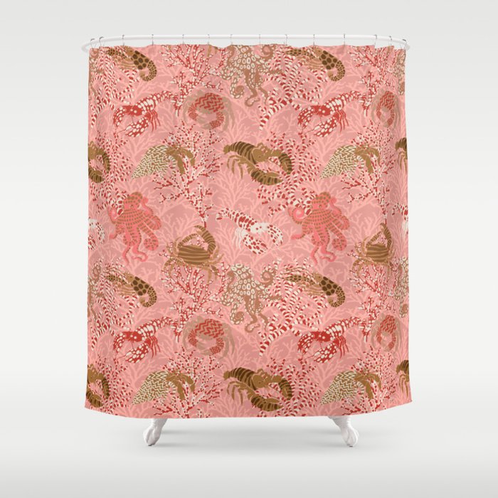 Vibrant coral reef Shower Curtain Gallery Image 1