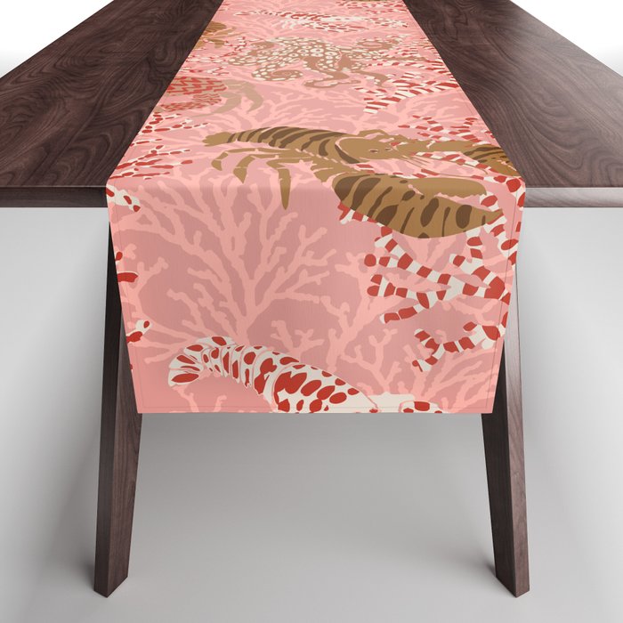 Vibrant coral reef Table Runner Gallery Image 1