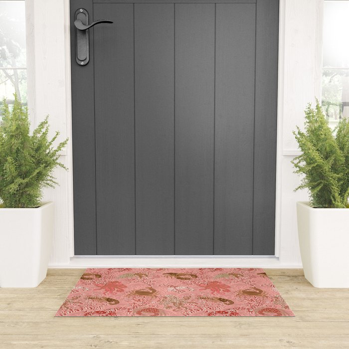 Vibrant coral reef Welcome Mat Gallery Image 3