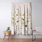White Peonies Window Curtain Gallery Image 5