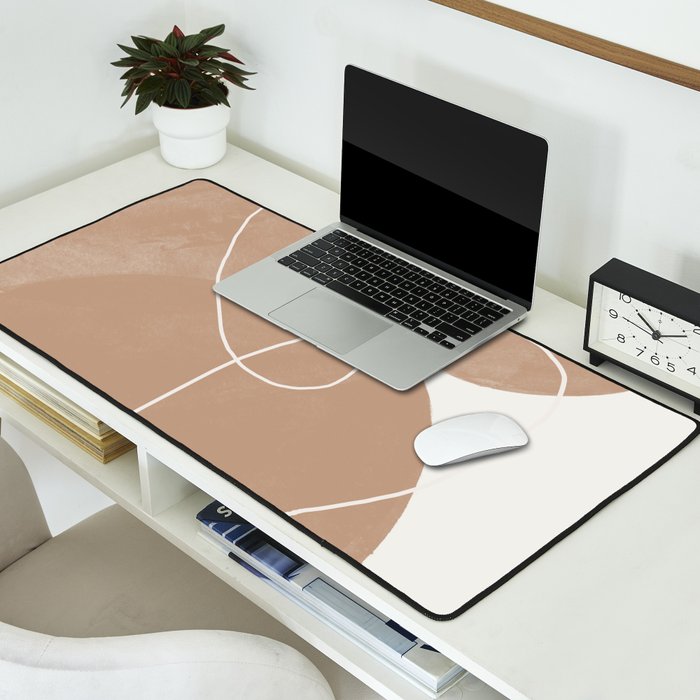 Abstract Circles  Desk Mat Gallery Image 2