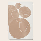 Abstract Circles  Cutting Board Gallery Image 1