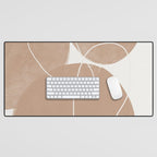 Abstract Circles  Desk Mat Gallery Image 1