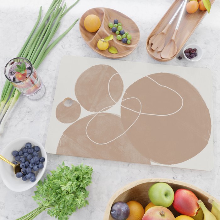 Abstract Circles  Cutting Board Gallery Image 2