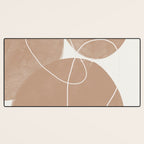 Abstract Circles  Desk Mat Gallery Image 3