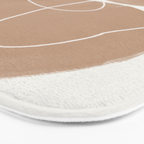 Abstract Circles  Bath Mat Gallery Image 3