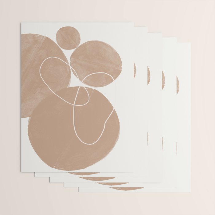 Abstract Circles  Wrapping Paper Gallery Image 3