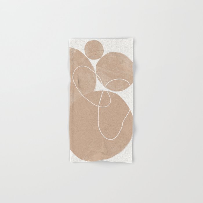 Abstract Circles  Bath Towel Gallery Image 1