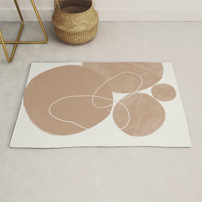 Abstract Circles  Rug Gallery Image 1