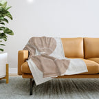 Abstract Circles  Throw Blanket Gallery Image 1