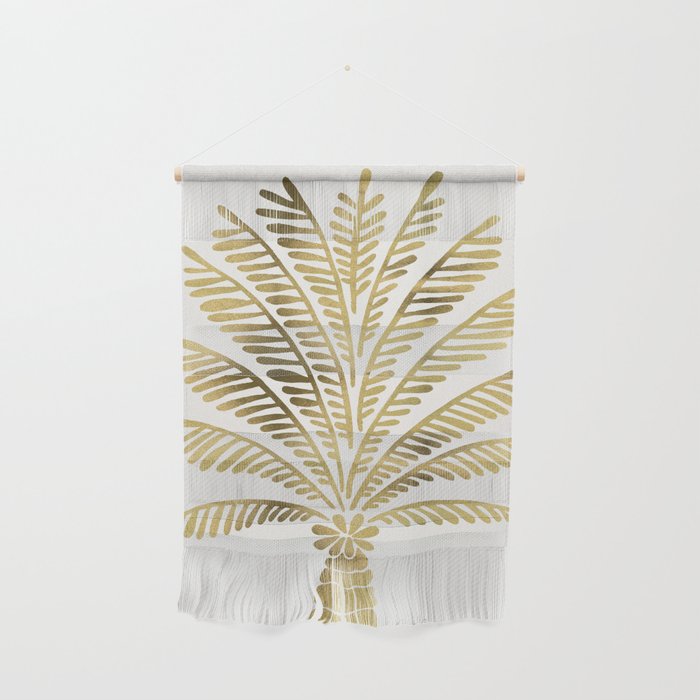 Palm Tree - Gold Palette Wall Hanging Gallery Image 1