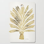 Palm Tree - Gold Palette Cutting Board Gallery Image 1