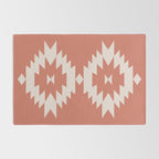 Southwestern Minimalism - Bright Coral Red Rug Gallery Image 2