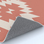 Southwestern Minimalism - Bright Coral Red Rug Gallery Image 4