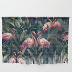 Tropical Flamingos Wall Hanging Gallery Image 1