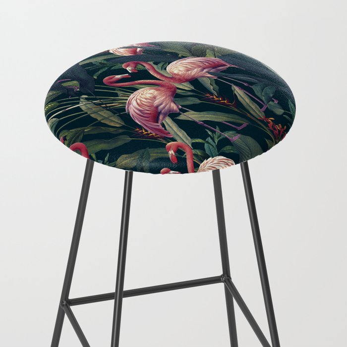 Tropical Flamingos Stool Gallery Image 2