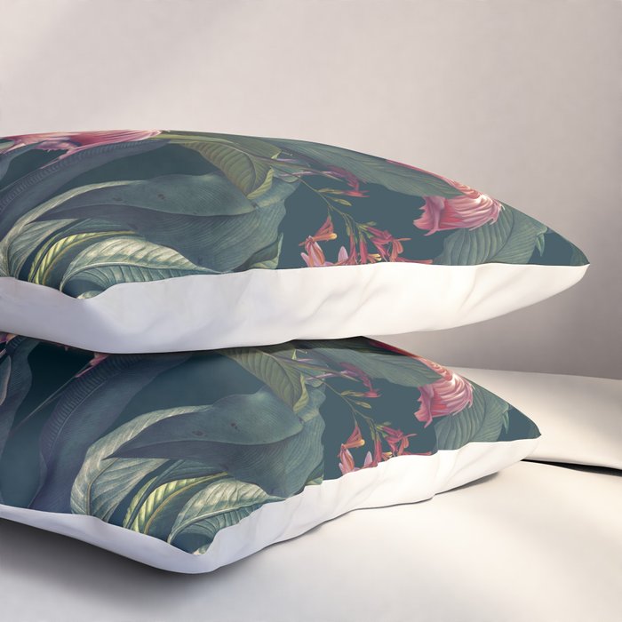 Tropical Flamingos Pillow Sham Gallery Image 3