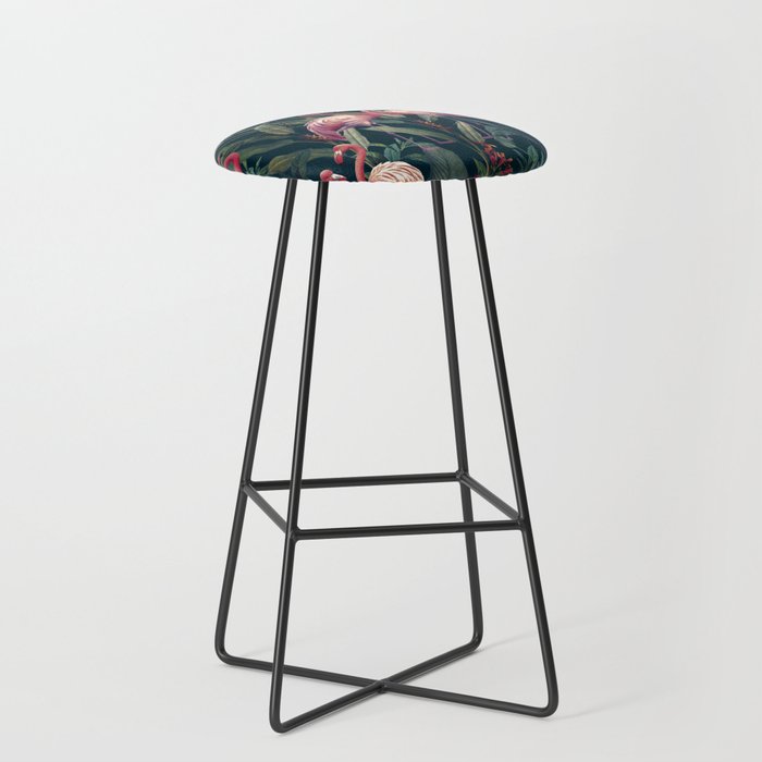 Tropical Flamingos Stool Gallery Image 1