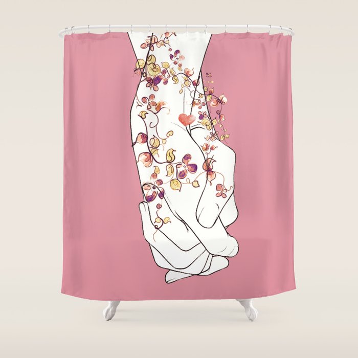 Never Let Me Go Shower Curtain Gallery Image 1