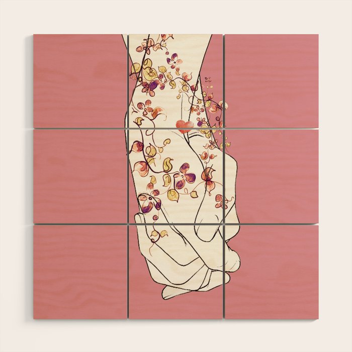 Never Let Me Go Wood Wall Art Gallery Image 1