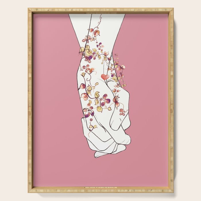 Never Let Me Go Serving Tray Gallery Image 1