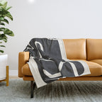 abstract minimal 61 Throw Blanket Gallery Image 1