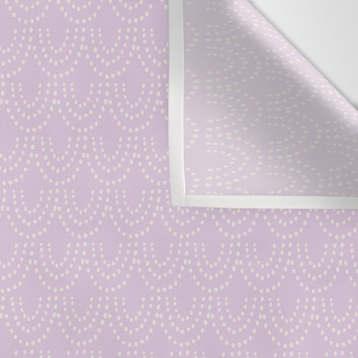 Dotted Scallop - Wisteria Wall Tapestry Gallery Image 3