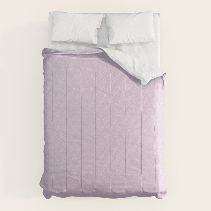 Dotted Scallop - Wisteria Comforter Gallery Image 6