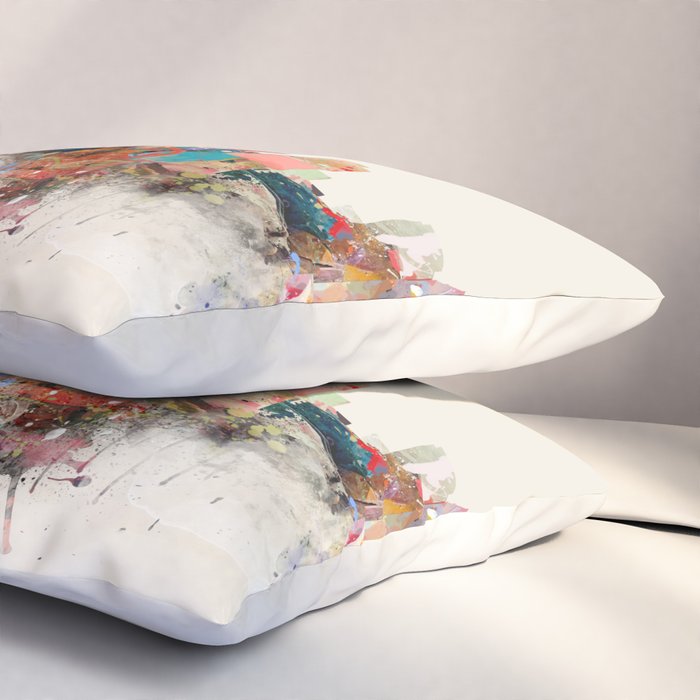 boston skyline Pillow Sham Gallery Image 3