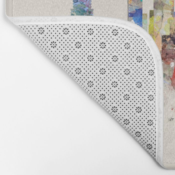 boston skyline Bath Mat Gallery Image 2