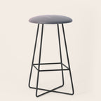 Bird on lightning bolt - Fantail Stool Gallery Image 1