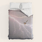 Bird on lightning bolt - Fantail Comforter Gallery Image 6