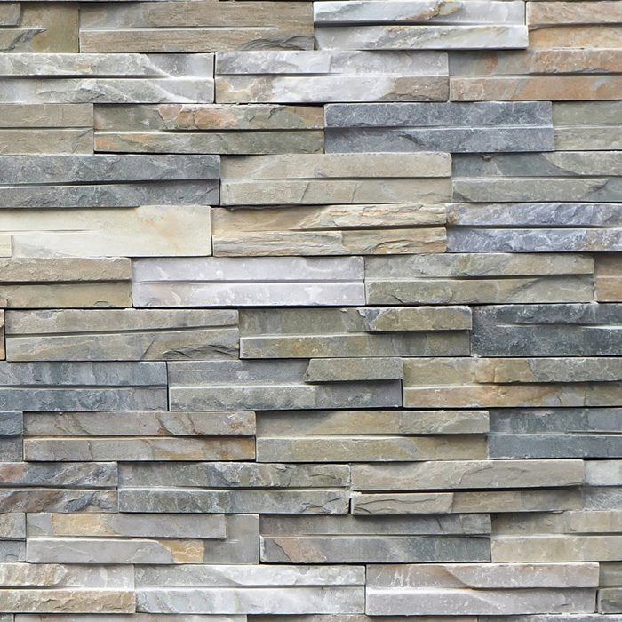 Gray Slate Stone Brick Texture Faux Wall Coffee Mug Gallery Image 2
