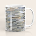 Gray Slate Stone Brick Texture Faux Wall Coffee Mug Gallery Image 1