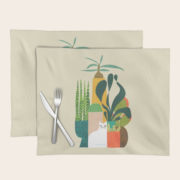 Still life with cat Placemat Gallery Image 1