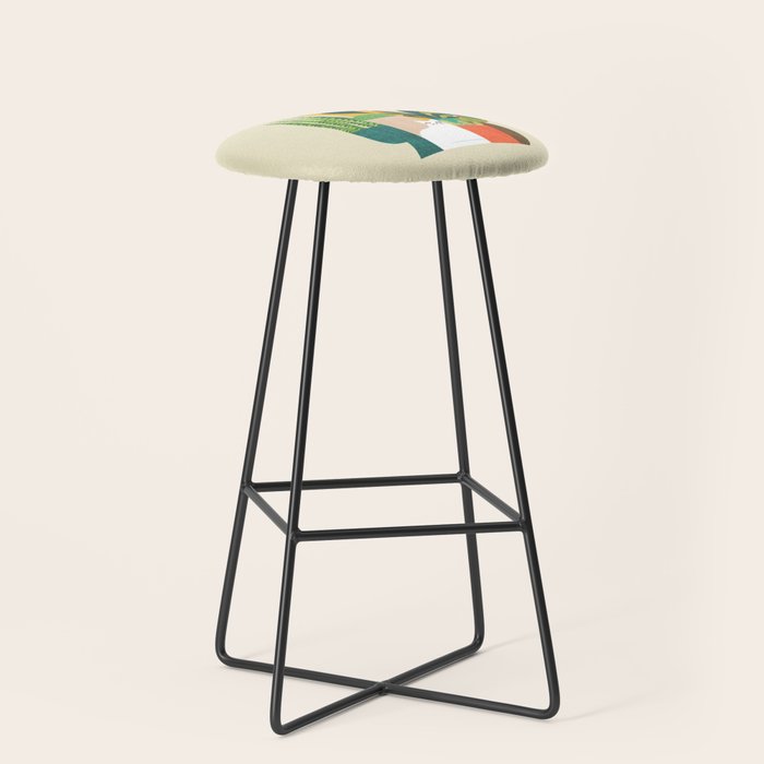 Still life with cat Stool Gallery Image 1