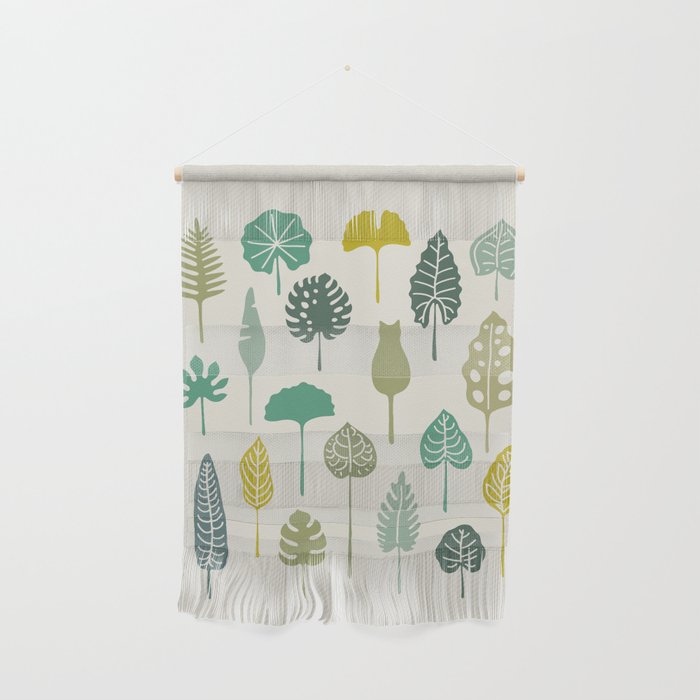 Cat and Plant 49 Wall Hanging Gallery Image 1